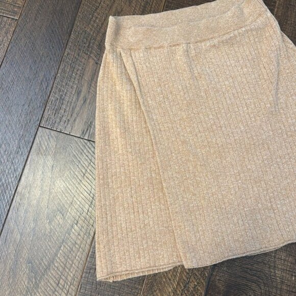 Free People Women's Mod Wrap Skirt Caramel Heather - Picture 5 of 13